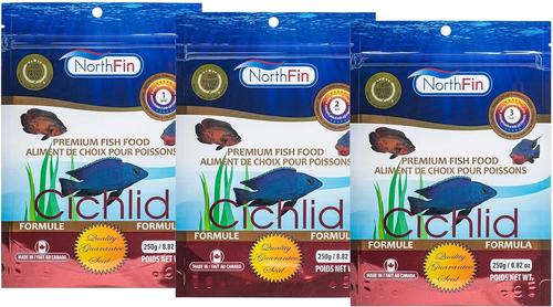 Show full view: NorthFin Cichlid Formula 3 mm Sinking Pellets Fish Food, 2.5-kg bag slide 3 of 4
