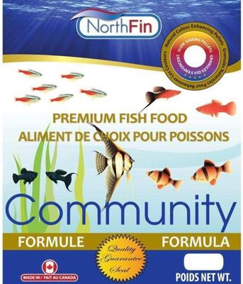 Show full view: NorthFin Community Formula 0.5 mm Sinking Pellets Fish Food, 20-g bag slide 2 of 3