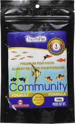 NorthFin Community Formula 1 mm Sinking Pellets Fish Food, 50-g bag