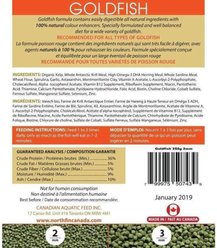 NorthFin Goldfish Formula 2 mm Sinking Pellets Fish Food, 250-g bag slide 2 of 4