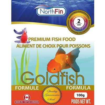 Show full view: NorthFin Goldfish Formula 3 mm Sinking Pellets Fish Food, 250-g bag slide 4 of 5