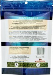 NorthFin Jumbo Formula 4 mm Sinking Pellets Fish Food, 250-g bag slide 2 of 4