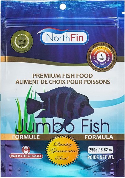 NorthFin Jumbo Formula 4 mm Sinking Pellets Fish Food