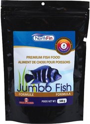 NorthFin Jumbo Formula 4 mm Sinking Pellets Fish Food, 500-g bag