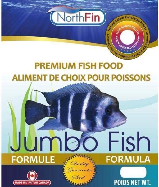 NorthFin Jumbo Formula 6 mm Sinking Pellets Fish Food
