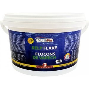 NorthFin Kelp Flake Formula Fish Food, 350-g jar