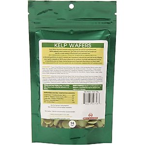 NorthFin Kelp Wafers 14 mm Fish Food, 100-g bag