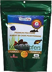 NorthFin Kelp Wafers 14 mm Fish Food, 500-g bag