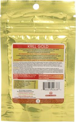 Show full view: NorthFin Krill Pro 1 mm Sinking Pellets Fish Food, 20-g bag slide 3 of 3