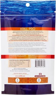 Show full view: NorthFin Krill Pro 2 mm Sinking Pellets Fish Food, 80-g bag slide 4 of 4