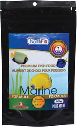 NorthFin Marine Formula 1 mm Sinking Pellets Fish Food, 100-g bag