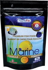NorthFin Marine Formula 1 mm Sinking Pellets Fish Food, 250-g bag