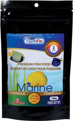 Show full view: NorthFin Marine Formula 2 mm Sinking Pellets Fish Food, 100-g bag slide 1 of 3