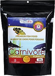 NorthFin Mass Carnivore Formula 10 mm Sinking Pellets Fish Food, 500-g bag