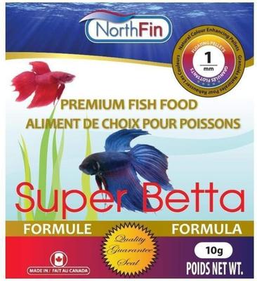Show full view: NorthFin Super Betta Fish Food, 10-g bag slide 3 of 4