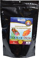 NorthFin Tropical Sticks 3 mm Floating Fish Food, 1-kg bag