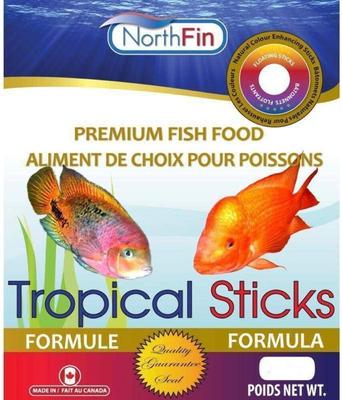 Show full view: NorthFin Tropical Sticks 3 mm Floating Fish Food, 1-kg bag slide 2 of 3