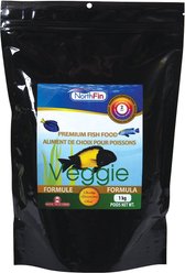 NorthFin Veggie Formula 2 mm Sinking Pellets Fish Food, 1-kg bag
