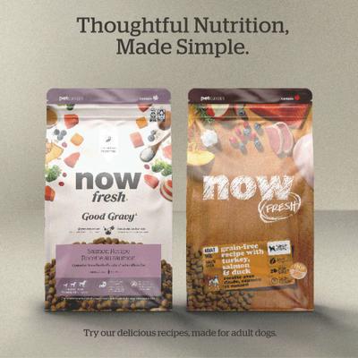 Show full view: Now Fresh Good Gravy Ancient Grains Adult Chicken Recipe Dry Dog Food, 22-lb bag slide 8 of 11