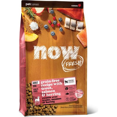 Now Fresh Now Fresh Grain-Free Adult Fish Recipe Dry Dog Food, 22-lb bag