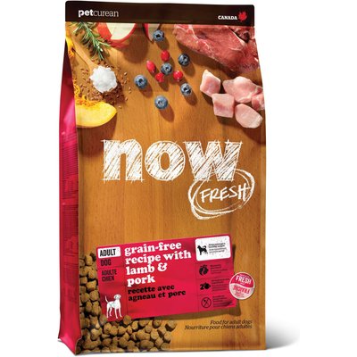 Now Fresh Now Fresh Grain-Free Adult Red Meat Recipe Dry Dog Food, 22-lb bag