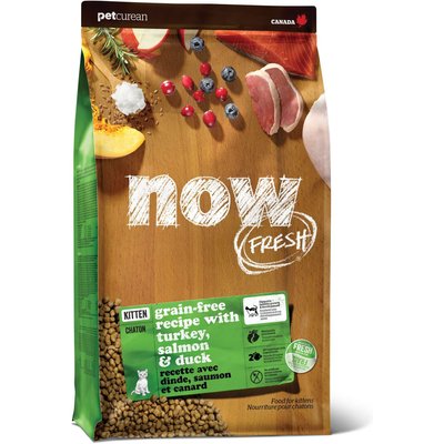Now Fresh Now Fresh Grain-Free Kitten Formula Dry Cat Food, 3-lb bag