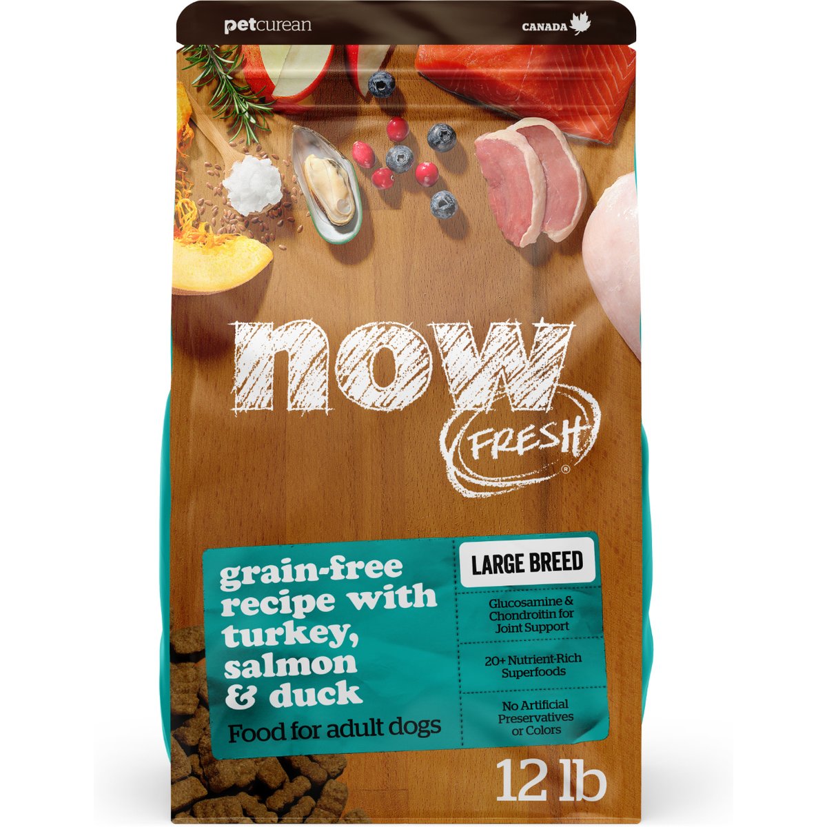 Now Fresh Grain-Free Large Breed Adult Recipe Dry Dog Food, 12-lb bag
