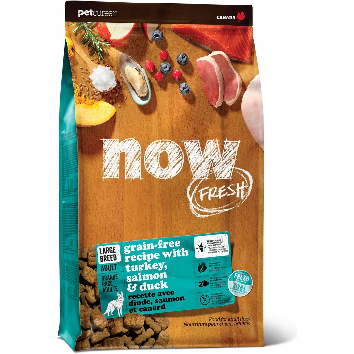 Now Fresh Grain-Free Large Breed Adult Recipe Dry Dog Food, 12-lb bag
