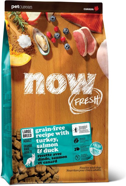Show full view: Now Fresh Grain-Free Large Breed Adult Recipe Dry Dog Food, 25-lb bag slide 1 of 11