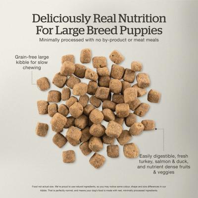 Show full view: Now Fresh Grain-Free Large Breed Puppy Recipe Dry Dog Food, 25-lb bag slide 6 of 11