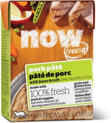 Now Fresh Grain-Free Pork Pate Wet Cat Food, 6.4-oz, case of 24
