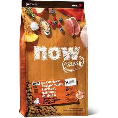 Now Fresh Now Fresh Grain-Free Senior Formula Dry Dog Food, 12-lb bag