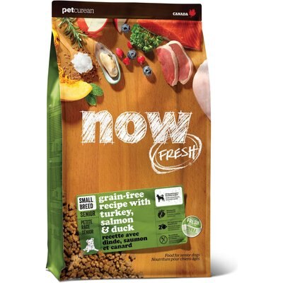 Now Fresh Now Fresh Grain-Free Small Breed Senior Recipe Dry Dog Food, 22-lb bag