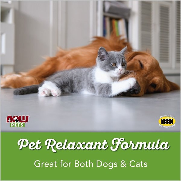 NOW Pets Pet Relaxant Dog & Cat Supplement