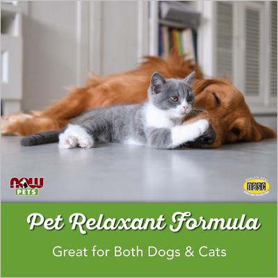 Show full view: NOW Pets Pet Relaxant Dog & Cat Supplement, 90 count slide 4 of 6
