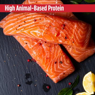 Show full view: Nulo Ancient Grain Savory Stew Puppy & Adult Chicken & Salmon Wet Dog Food, 6-oz can, 8 count slide 5 of 9