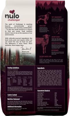 Show full view: Nulo Challenger Alpine Ranch Beef, Lamb & Pork Large Breed Puppy Dry Dog Food, 24-lb bag slide 3 of 11