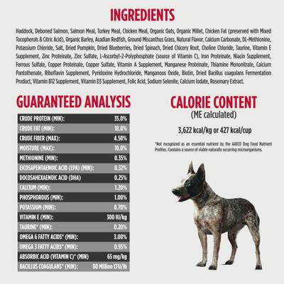 Show full view: Nulo Challenger Puppy & Adult Northern Catch Haddock, Salmon & Acadian Redfish Dry Dog Food, 4.5-lb bag slide 6 of 12