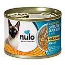 Nulo Chicken & Salmon Flaked Canned Wet Cat Food, 6-oz can, case of 8