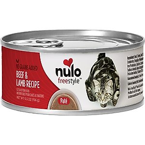 Nulo FreeStyle Grain Free Beef and Lamb Recipe Canned Cat & Kitten Food
