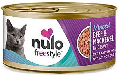 Show full view: Nulo Freestyle Beef & Mackerel in Gravy + Freestyle Chicken & Duck in Gravy Canned Cat Food slide 2 of 5