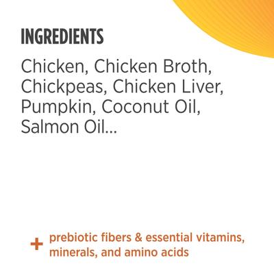 Show full view: Nulo Grain-Free Chicken & Chicken Liver Pate Wet Canned Food for Cats & Kittens, 2.8-oz can, bundle of 24  slide 8 of 12