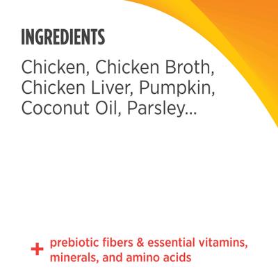 Show full view: Nulo FreeStyle Chicken & Chicken Liver Stew Wet Cat Food, 2.8-oz pouch, case of 24 slide 8 of 12