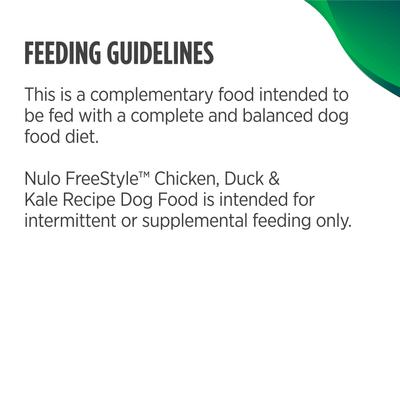 Show full view: Nulo FreeStyle Chicken, Duck, & Kale in Broth Dog Food Topper, 2.8-oz, case of 24 slide 8 of 11
