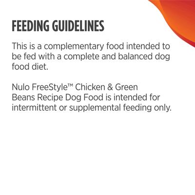 Show full view: Nulo FreeStyle Chicken & Green Beans in Broth Dog Food Topper, 2.8-oz, case of 24 slide 8 of 11