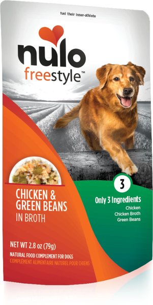 Nulo FreeStyle Chicken & Green Beans in Broth Dog Food Topper