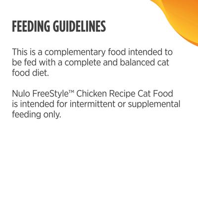 Show full view: Nulo FreeStyle Chicken in Broth Cat Food Topper, 2.8-oz, case of 24 slide 8 of 12