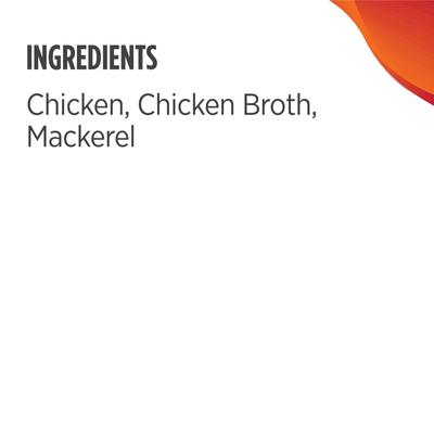 Show full view: Nulo FreeStyle Chicken & Mackerel in Broth Grain-Free Wet Cat Food Topper Food Compliment, 2.8-oz pouch, case of 24 slide 6 of 11