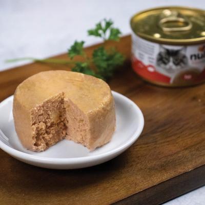 Show full view: Nulo Grain-Free Chicken & Salmon Recipe Pate Wet Canned Food for Cats & Kittens, 2.8-oz can, case of 12 slide 4 of 11