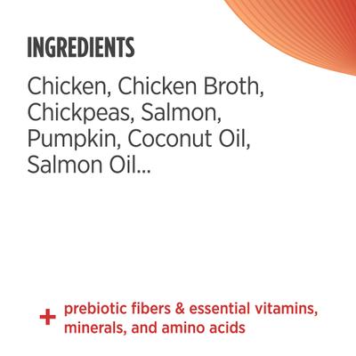 Show full view: Nulo Grain-Free Chicken & Salmon Recipe Pate Wet Canned Food for Cats & Kittens, 2.8-oz can, case of 12 slide 8 of 11